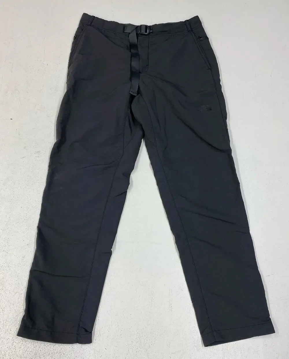 Men The North Face belted nylon outdoor hiking performance chino pants 33x32